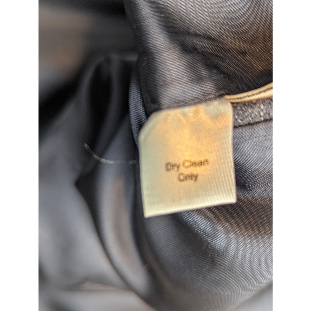 Pronto Uomo‎ Mens 48 Regular Gray Windowpane Notched Lapel Wool Blazer Jacket - Picture 8 of 15